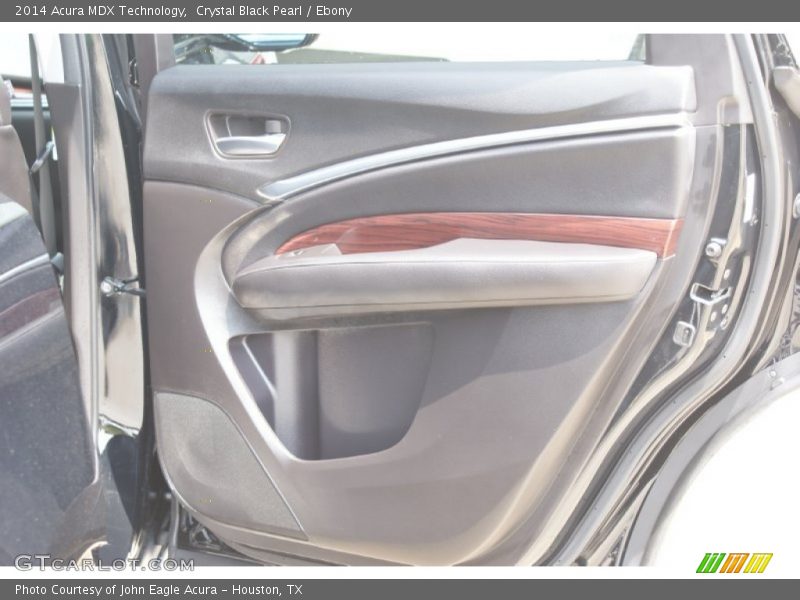Crystal Black Pearl / Ebony 2014 Acura MDX Technology