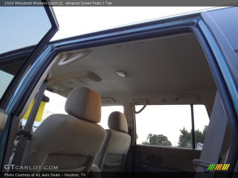 Amazon Green Pearl / Tan 2003 Mitsubishi Montero Sport LS