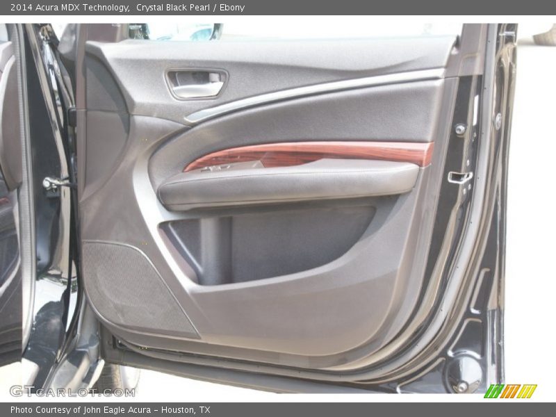 Crystal Black Pearl / Ebony 2014 Acura MDX Technology