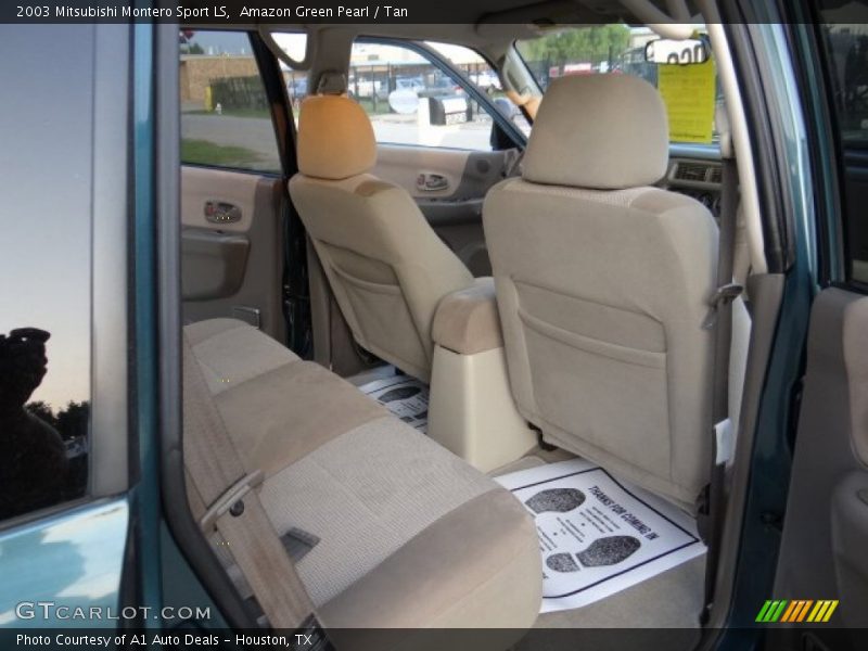 Amazon Green Pearl / Tan 2003 Mitsubishi Montero Sport LS