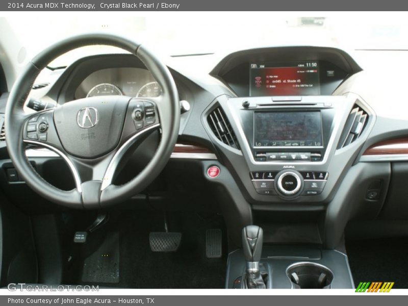 Crystal Black Pearl / Ebony 2014 Acura MDX Technology