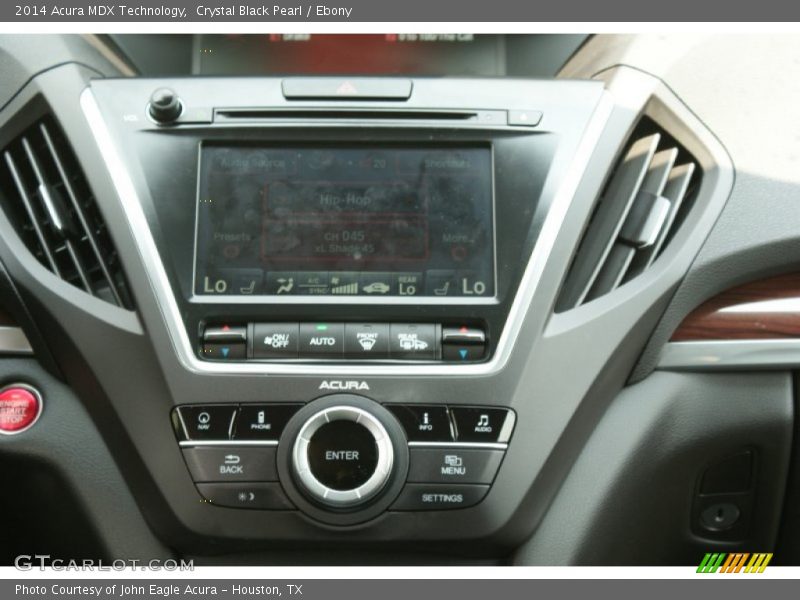 Crystal Black Pearl / Ebony 2014 Acura MDX Technology