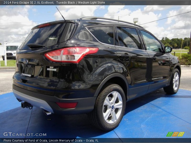 Tuxedo Black / Medium Light Stone 2014 Ford Escape SE 2.0L EcoBoost