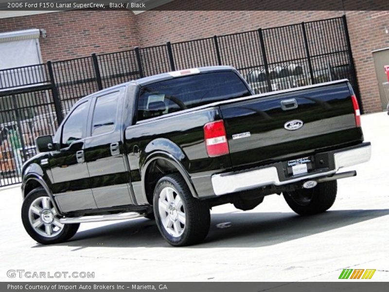 Black / Black 2006 Ford F150 Lariat SuperCrew