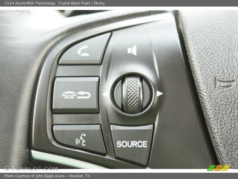 Crystal Black Pearl / Ebony 2014 Acura MDX Technology