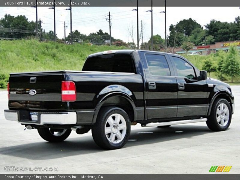 Black / Black 2006 Ford F150 Lariat SuperCrew