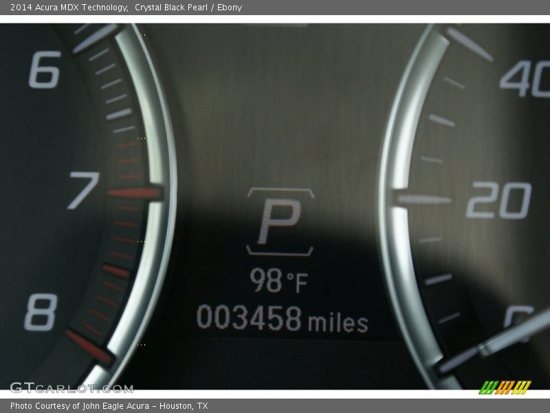 Crystal Black Pearl / Ebony 2014 Acura MDX Technology