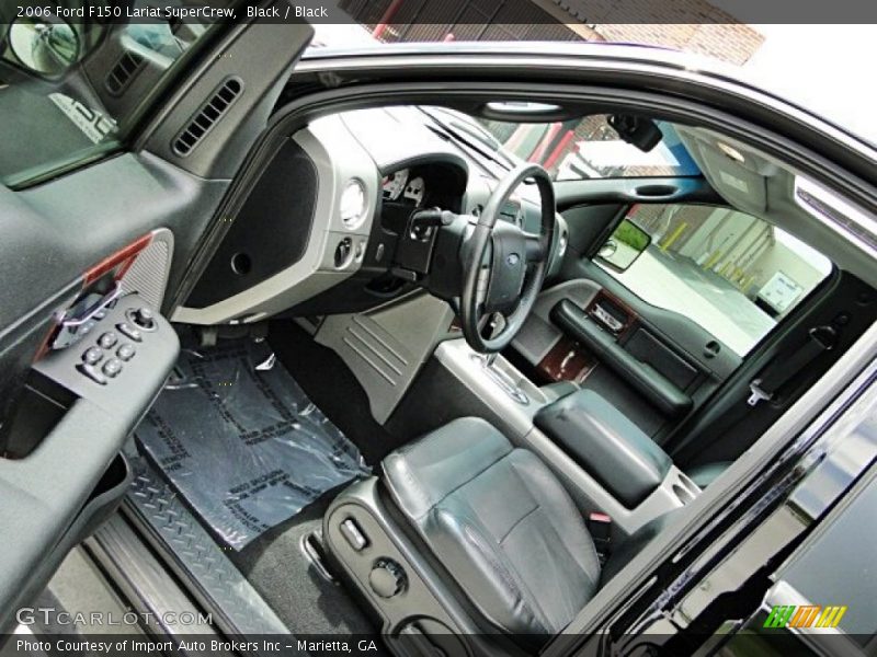 Black / Black 2006 Ford F150 Lariat SuperCrew