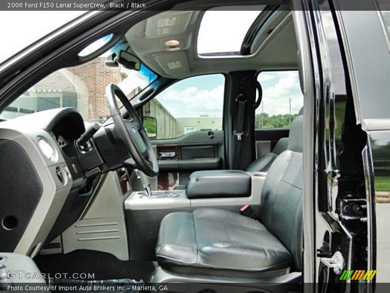 Black / Black 2006 Ford F150 Lariat SuperCrew