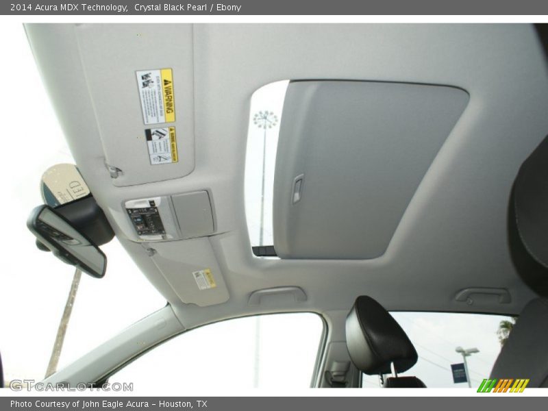 Crystal Black Pearl / Ebony 2014 Acura MDX Technology