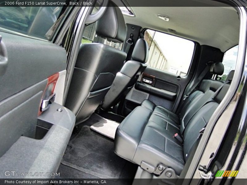 Rear Seat of 2006 F150 Lariat SuperCrew