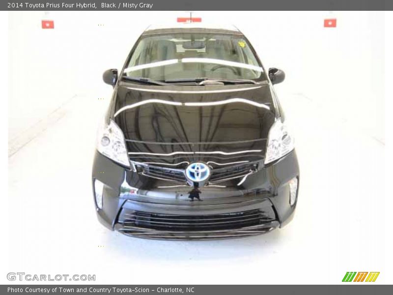 Black / Misty Gray 2014 Toyota Prius Four Hybrid