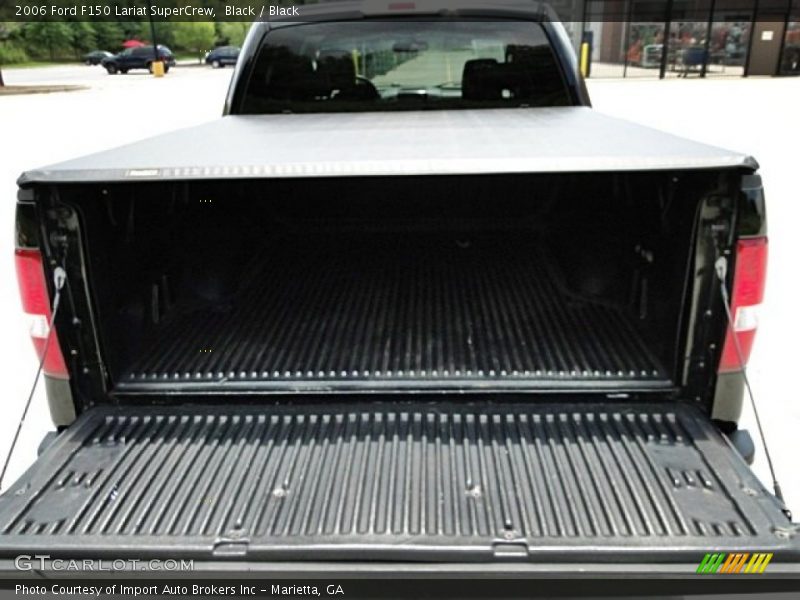 Black / Black 2006 Ford F150 Lariat SuperCrew