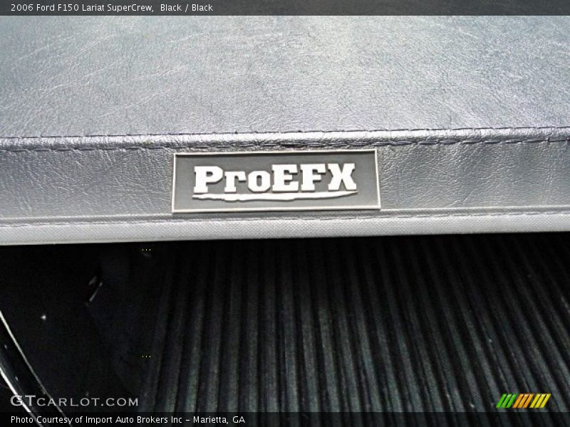 Black / Black 2006 Ford F150 Lariat SuperCrew
