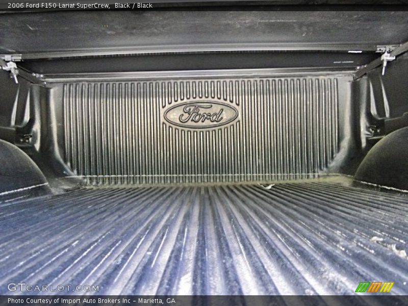 Black / Black 2006 Ford F150 Lariat SuperCrew