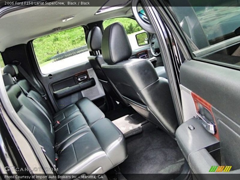 Rear Seat of 2006 F150 Lariat SuperCrew