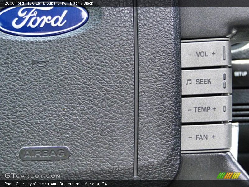 Black / Black 2006 Ford F150 Lariat SuperCrew