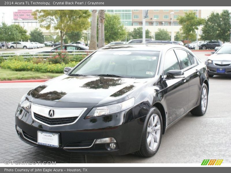 Crystal Black Pearl / Graystone 2014 Acura TL Technology
