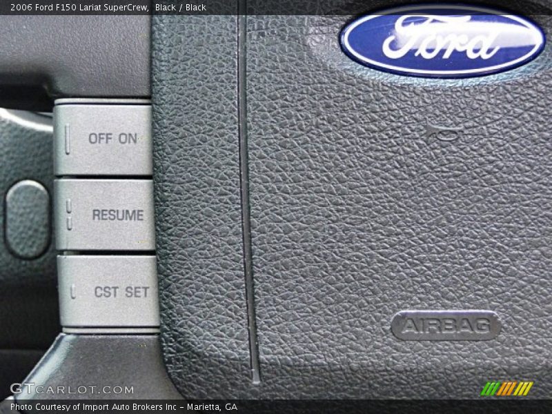Black / Black 2006 Ford F150 Lariat SuperCrew