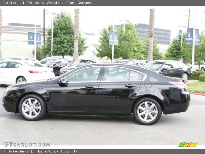 Crystal Black Pearl / Graystone 2014 Acura TL Technology