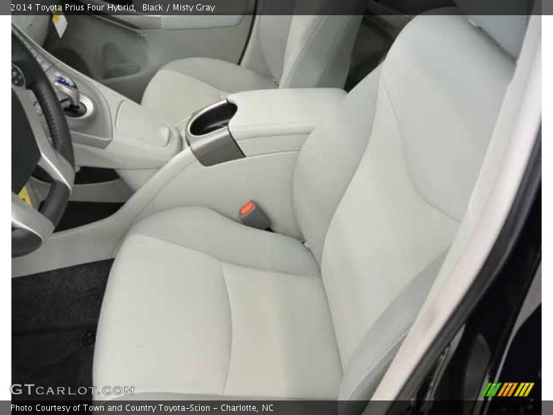 Black / Misty Gray 2014 Toyota Prius Four Hybrid
