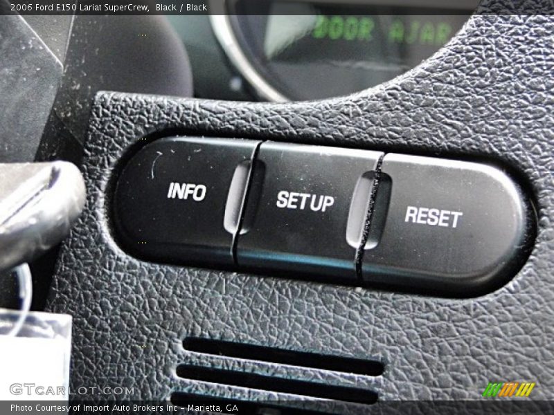 Controls of 2006 F150 Lariat SuperCrew