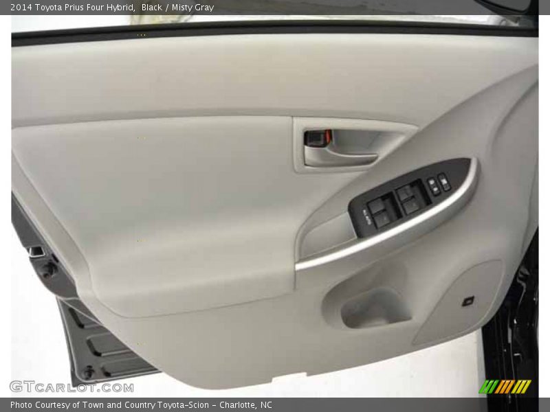 Black / Misty Gray 2014 Toyota Prius Four Hybrid