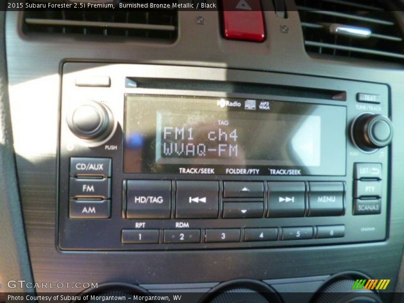 Burnished Bronze Metallic / Black 2015 Subaru Forester 2.5i Premium