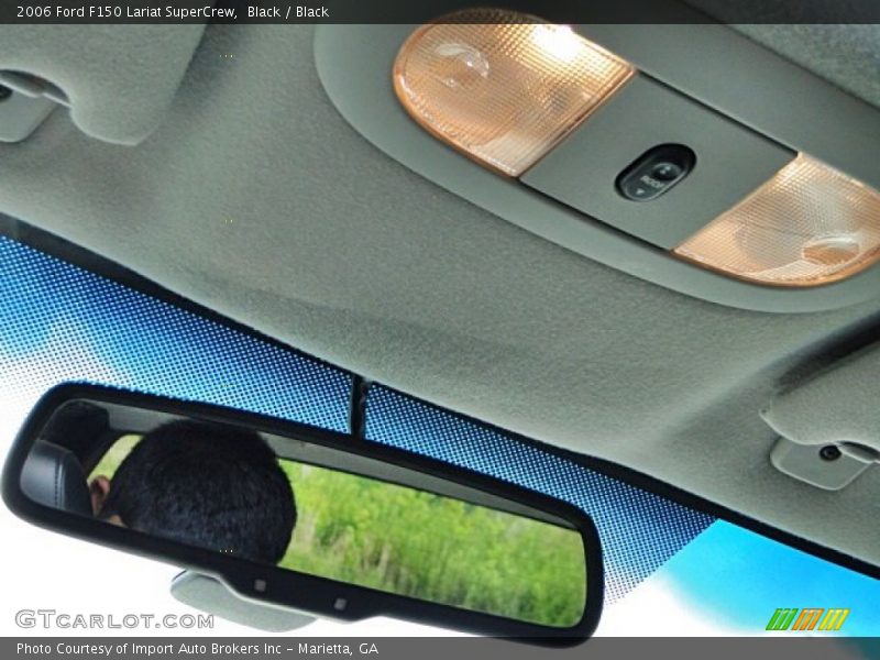 Black / Black 2006 Ford F150 Lariat SuperCrew