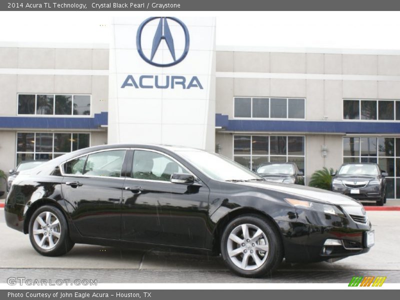 Crystal Black Pearl / Graystone 2014 Acura TL Technology