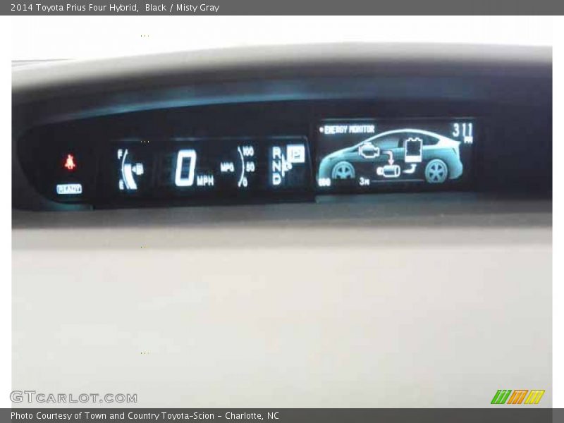 Black / Misty Gray 2014 Toyota Prius Four Hybrid