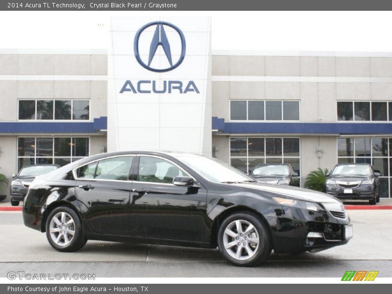 Crystal Black Pearl / Graystone 2014 Acura TL Technology