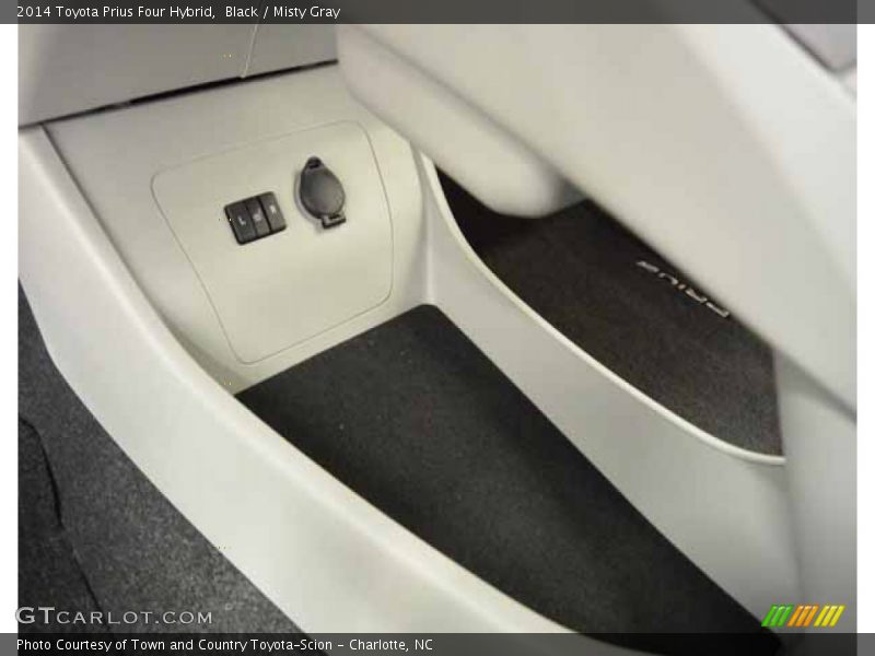 Black / Misty Gray 2014 Toyota Prius Four Hybrid