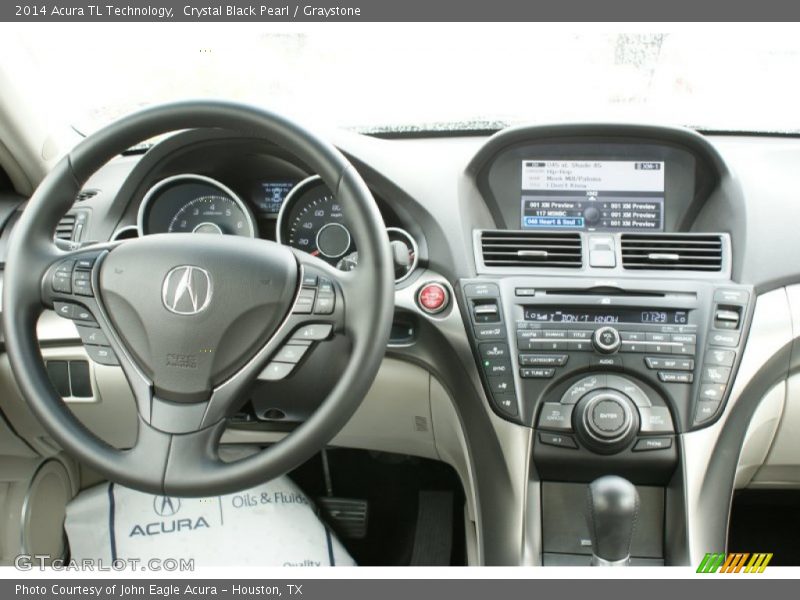 Crystal Black Pearl / Graystone 2014 Acura TL Technology