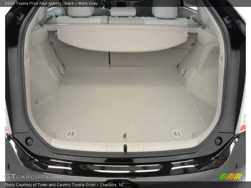 Black / Misty Gray 2014 Toyota Prius Four Hybrid