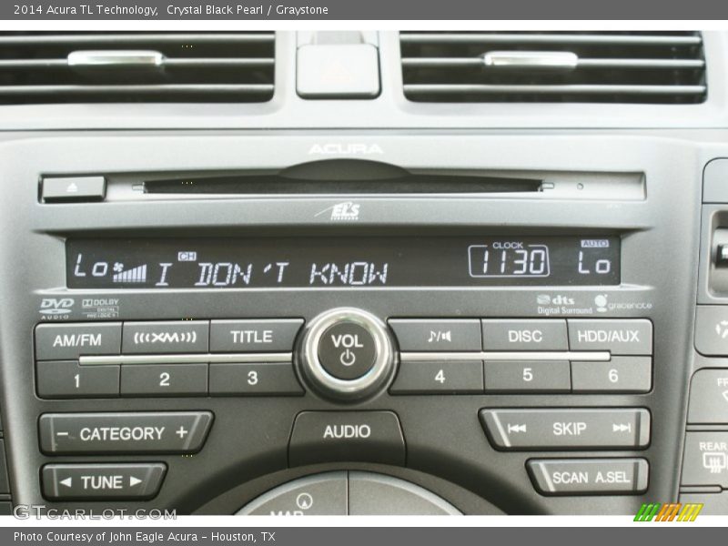 Crystal Black Pearl / Graystone 2014 Acura TL Technology