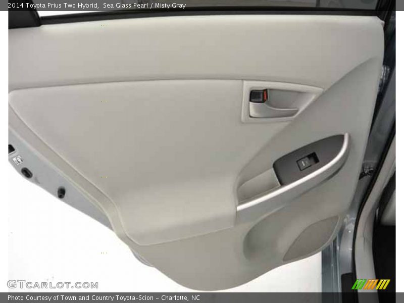 Sea Glass Pearl / Misty Gray 2014 Toyota Prius Two Hybrid