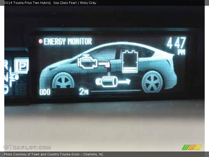 Sea Glass Pearl / Misty Gray 2014 Toyota Prius Two Hybrid