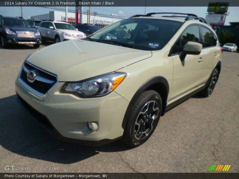 Desert Khaki / Black 2014 Subaru XV Crosstrek 2.0i Premium