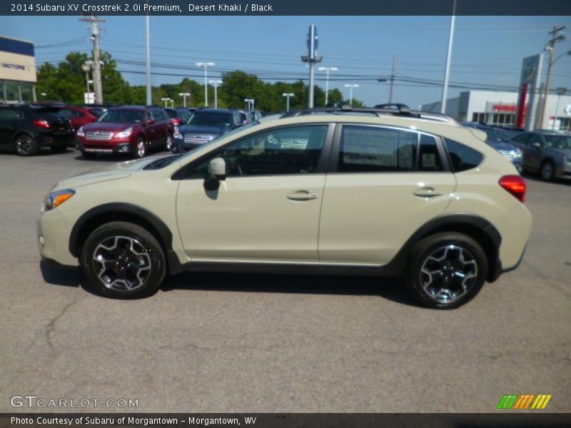 Desert Khaki / Black 2014 Subaru XV Crosstrek 2.0i Premium