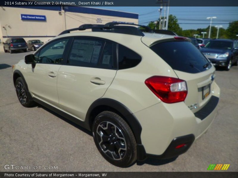 Desert Khaki / Black 2014 Subaru XV Crosstrek 2.0i Premium