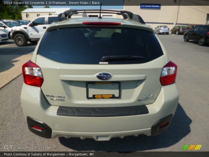 Desert Khaki / Black 2014 Subaru XV Crosstrek 2.0i Premium