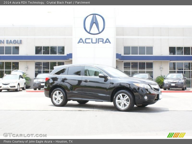 Crystal Black Pearl / Parchment 2014 Acura RDX Technology