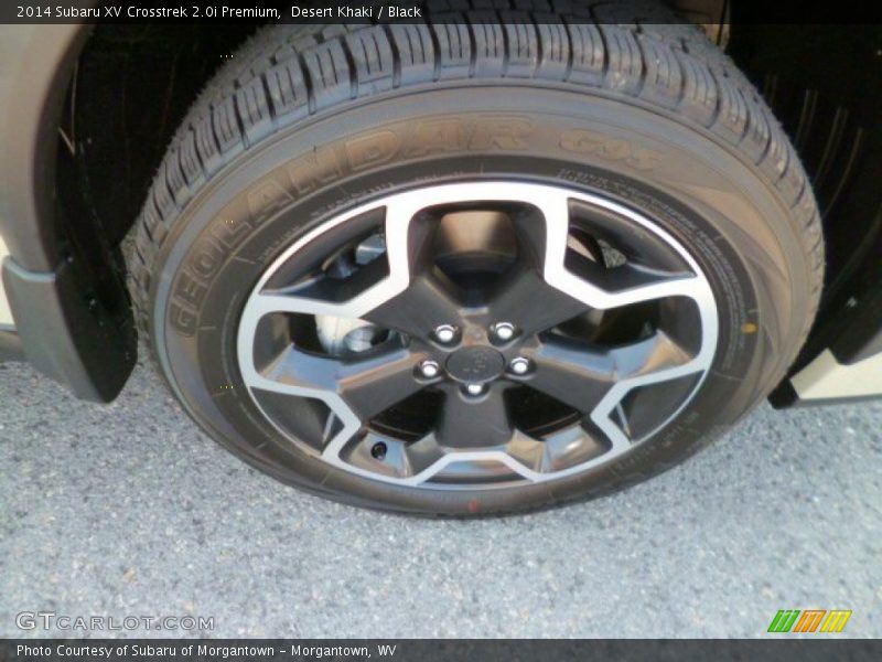 Desert Khaki / Black 2014 Subaru XV Crosstrek 2.0i Premium