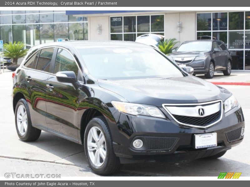 Crystal Black Pearl / Parchment 2014 Acura RDX Technology