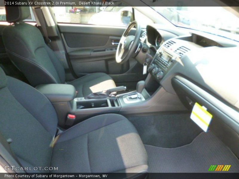 Desert Khaki / Black 2014 Subaru XV Crosstrek 2.0i Premium