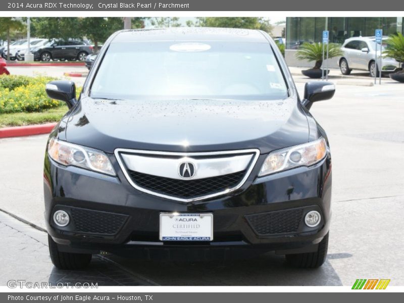 Crystal Black Pearl / Parchment 2014 Acura RDX Technology