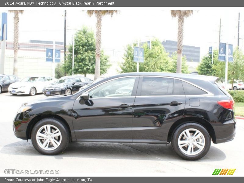Crystal Black Pearl / Parchment 2014 Acura RDX Technology