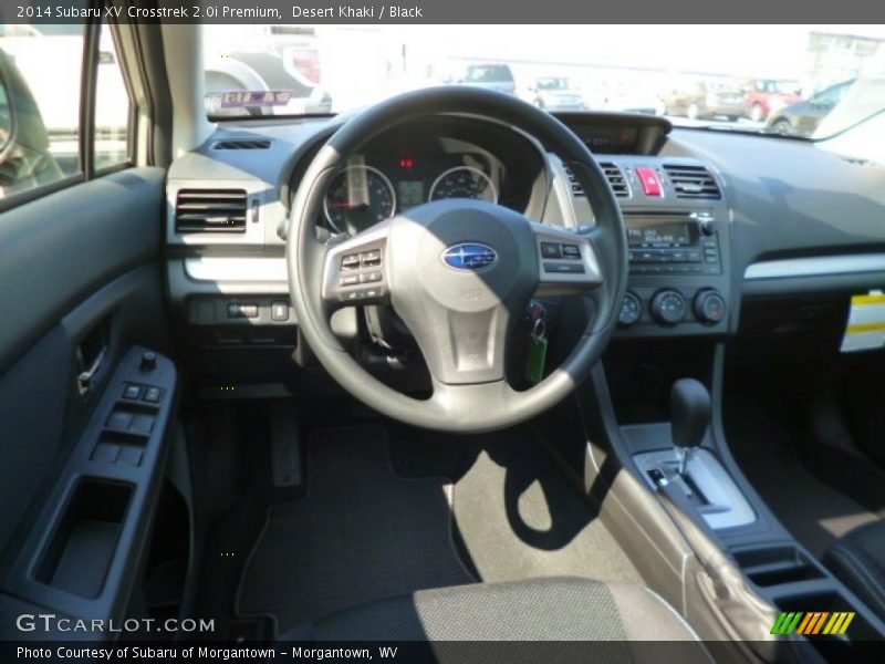 Desert Khaki / Black 2014 Subaru XV Crosstrek 2.0i Premium