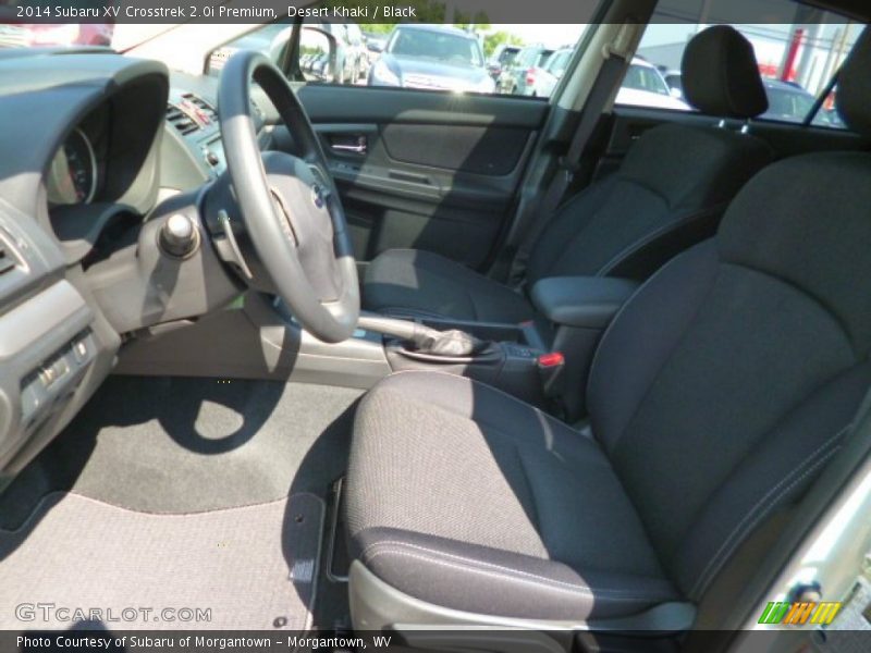 Desert Khaki / Black 2014 Subaru XV Crosstrek 2.0i Premium